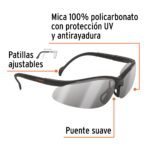 Lentes de seguridad espejo plata, Truper Vision - Imagen 2