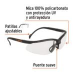 Lentes de seguridad transparentes con antiempaño, Vision Truper - Imagen 2