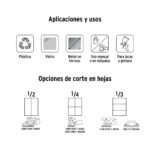 Lija de agua grano 120 de carburo de silicio, por unidad, Truper - Imagen 3