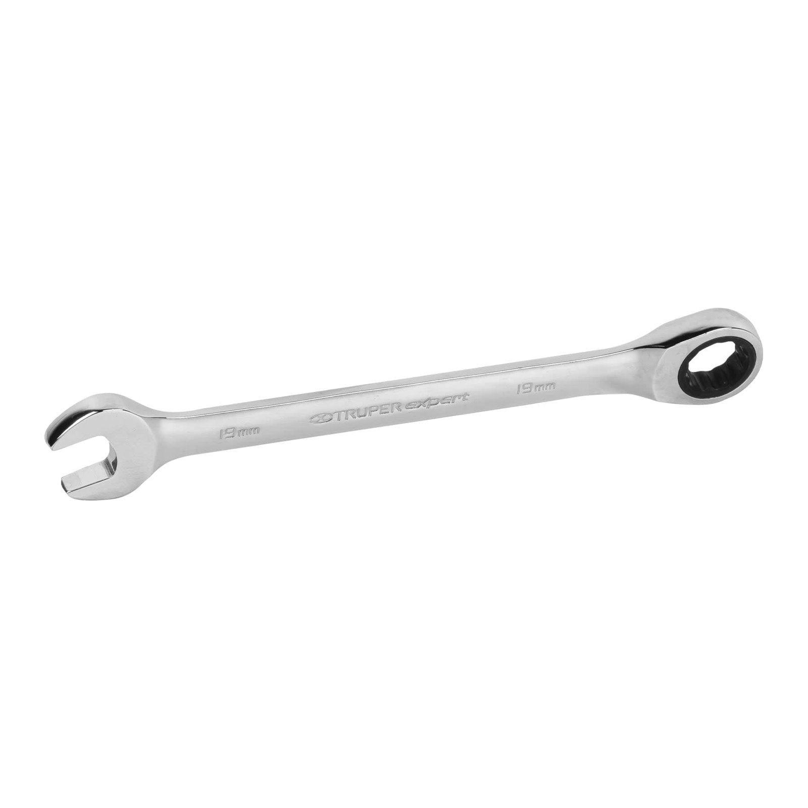 ll-2019mx9021 Llave mixta con ratchet 19 mm x 237 mm largo expert Truper - Imagen 1