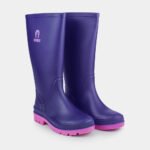 Botas de Mujer Llanera Caña Media Violeta Fucsia - Imagen 2