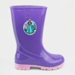 Bota Infantil Con Sticker Luziana Violeta Rosado