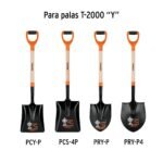 Mango de 26´´ para lampas T-2000, puño ´´Y´´, Truper - Imagen 3