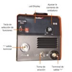 Soldadora MIG-120M Pro 120A Sin Gas Redbo - Imagen 4