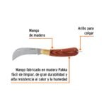 Cuchillo abatible universal 8´´ mango madera, Truper - Imagen 2
