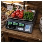Balanza digital recargable soporta 40Kg Opalux - Imagen 2
