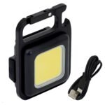 Linterna multifuncional recargable 1w Opalux Negro