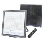 Reflector Led con panel Solar 300w luz calida Opalux