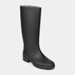 Botas Unisex Pantanera Caña Alta Negro Negro - Imagen 5