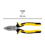 Alicate universal 7´´ mango Comfort Grip, Pretul - Imagen 3
