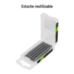 Estuche con 5 puntas de cruz PH3 largo 3´´, Truper Expert - Imagen 2