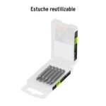 Juego de 5 puntas pozidriv combinadas largo 2´´, Expert Truper - Imagen 2