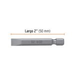Estuche con 5 puntas planas de 9/32´´ largo 2´´, Truper Expert - Imagen 3