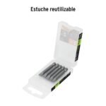 Estuche con 5 puntas planas de 9/32´´ largo 2´´, Truper Expert - Imagen 4