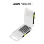 Estuche con 5 puntas torx T7 largo 2´´, Truper Expert - Imagen 2