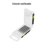 Estuche con 5 puntas torx T9 largo 2´´, Truper Expert - Imagen 2