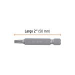 Estuche con 5 puntas torx T20 largo 2'' Truper Expert - Imagen 4