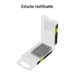 Estuche con 5 puntas torx T20 largo 2'' Truper Expert - Imagen 2