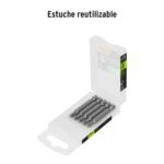 Estuche con 5 puntas torx T27 largo 2´´, Truper Expert - Imagen 2