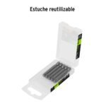 Estuche con 5 puntas torx T40 largo 2´´, Truper Expert - Imagen 2