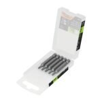 Estuche con 5 puntas torx T15 con seguro largo 2´´, Expert Truper