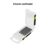 Estuche con 5 puntas torx T20 con seguro largo 2´´, Expert Truper - Imagen 4