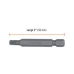 Estuche con 5 puntas torx T25 con seguro largo 2´´, Expert Truper - Imagen 3