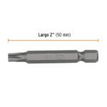 Estuche con 5 puntas torx T27 con seguro largo 2´´, Expert Truper - Imagen 3