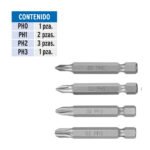 Juego de 7 puntas de cruz combinadas largo 2'', Expert Truper - Imagen 4
