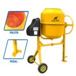 Trompo Mezclador de Concreto Electrico 240 Litros 1.6HP Safari - Imagen 3