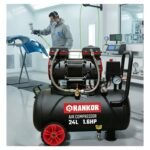 Compresor de aire silenciosa 24L x 1.6HP Rankor - Imagen 2