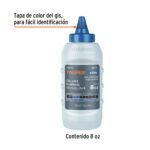 Tiza azul para tiralíneas, alta visibilidad, Truper - Imagen 2