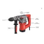 Rotomartillo Sds Plus 1050w + cinceles Rankor - Imagen 2