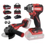 Combo amoladora inalambrica + atornillador de impacto industrial Rankor