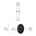Llanta completa neumática 16'' incluye eje y baleros Truper - Imagen 2
