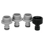 Juego de 4 adaptadores para conectores click. truper
