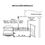 Ducha eléctrica instantánea Evolución Sole 5400W - Imagen 2
