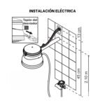 Ducha eléctrica instantánea Evolución Sole 5400W - Imagen 3