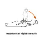 Juego de 2 sujetadores con ratchet carga máxima 1125 kg Truper - Imagen 4