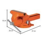 Tornillo de banco 6" tipo europeo de hierro nodular Truper - Imagen 3