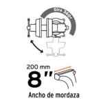 Tornillo de Banco Industrial 8" Truper - Imagen 4