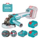 Amoladora inalambrica 1080w 4 1/2'' + 2 batería y cargador 42v total