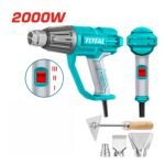 Pistola de calor graduable 2000w con accesorios + Sopladora aspiradora 650w Total - Imagen 2