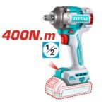 Taladro percutor 66nm + Llave de impacto 400nm industrial Total - Imagen 3