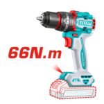 Taladro percutor 66nm + Llave de impacto 400nm industrial Total - Imagen 4