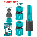 SET DE BOQUILLA Y CONECTORES PARA HIDROLAVADORA TOTAL - Imagen 3