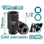 Llave de Impacto de 1000nm 20v Rankor + Set Dados 10 pcs Total - Imagen 5