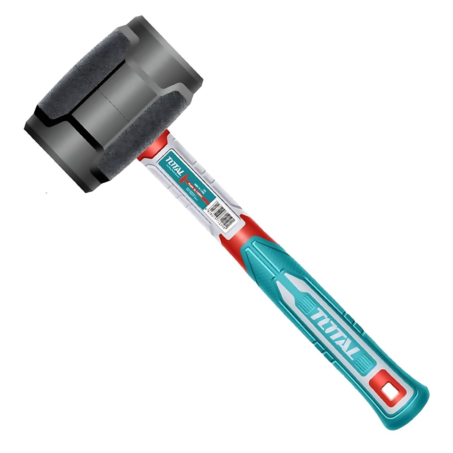 thruh68166251 Martillo de Goma con Mango Fibra de Vidrio 16oz Total - Imagen 1