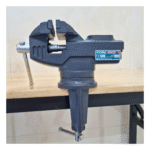Tornillo de banco con base giratoria 60mm soporta 100Kg Total - Imagen 4