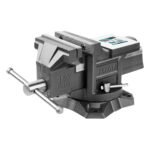 Tornillo de banco 6" giratorio industrial Total